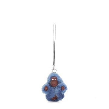 Kipling Sven Extra Small Iconic Monkey Keychain Accessoires Blauw | BE 1975NW